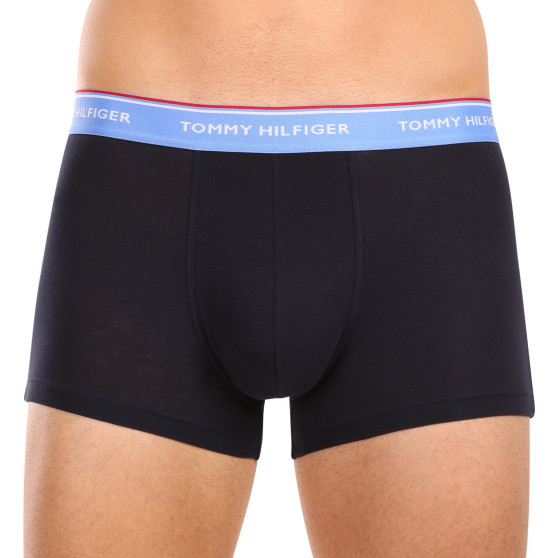 3PACK Boxers para homem Tommy Hilfiger azul escuro (UM0UM01642 0R6)