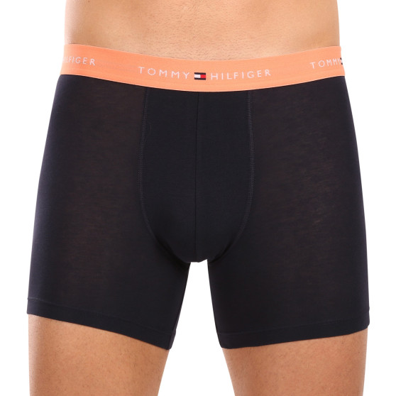 3PACK Boxers para homem Tommy Hilfiger azul escuro (UM0UM02765 0VH)