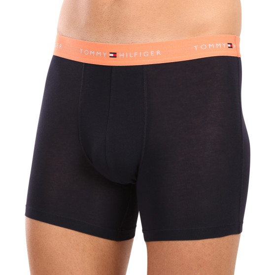 3PACK Boxers para homem Tommy Hilfiger azul escuro (UM0UM02765 0VH)