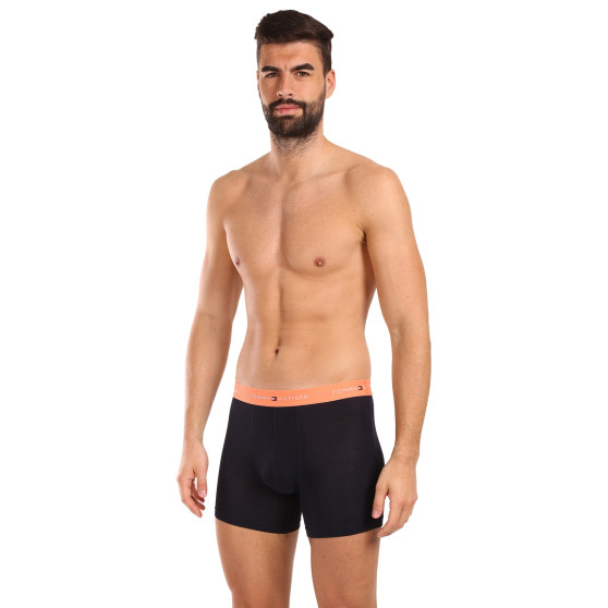 3PACK Boxers para homem Tommy Hilfiger azul escuro (UM0UM02765 0VH)