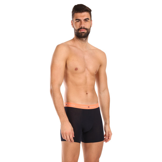 3PACK Boxers para homem Tommy Hilfiger azul escuro (UM0UM02765 0VH)