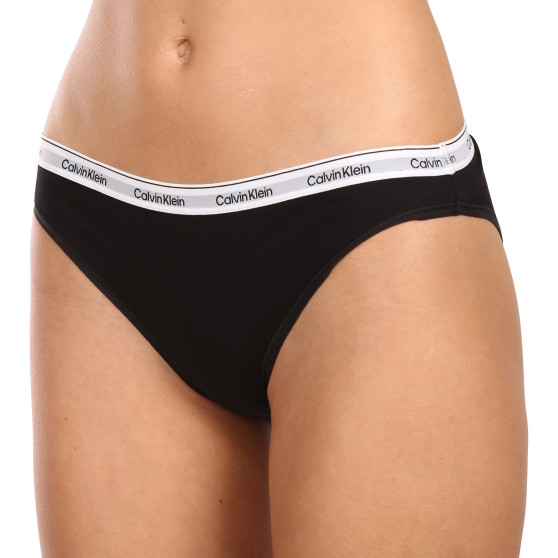 3PACK cuecas para mulher Calvin Klein preto (QD5207E-UB1)