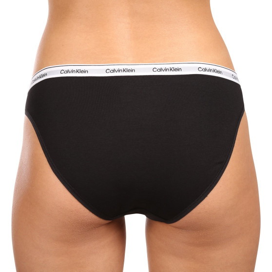 3PACK cuecas para mulher Calvin Klein preto (QD5207E-UB1)