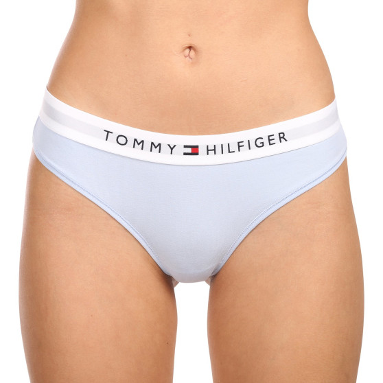 Tanga para mulher Tommy Hilfiger azul (UW0UW04146 C1O)