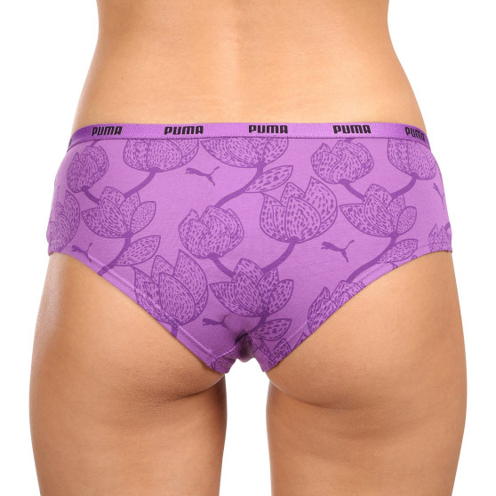 2PACK cuecas para mulher Puma roxo (701226222 002)