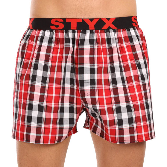 3PACK Boxers para homem Styx desporto elástico multicolorido (3B103436)