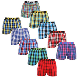 10PACK Boxers para homem Styx desporto elástico multicolorido (10B103140)