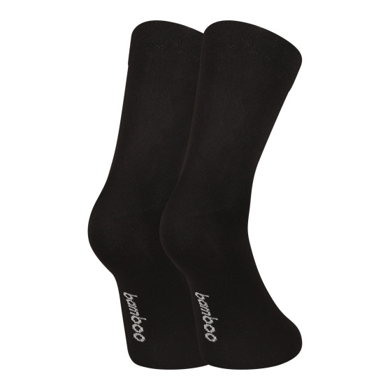 5PACK meias Nedeto ankle socks bambu preto (5PBK01)