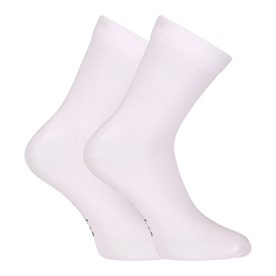 3PACK Nedeto meias ankle socks bamboo white (3PBK02)