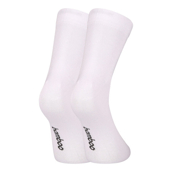 3PACK Nedeto meias ankle socks bamboo white (3PBK02)