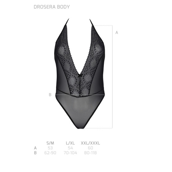 Corpo de mulher Passion preto (Drosera body)