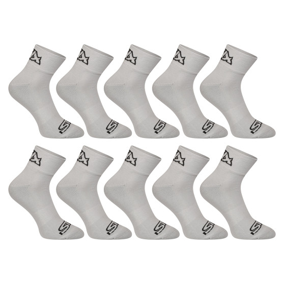 10PACK meias Styx ankle grey (10HK1062)