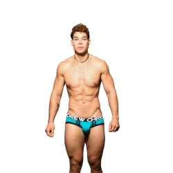 Andrew Christian Calcinhas para homem azul SHOW-IT (93089-TEAL)