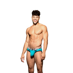 Andrew Christian Calções para homem azul SHOW-IT (93091-TEAL)