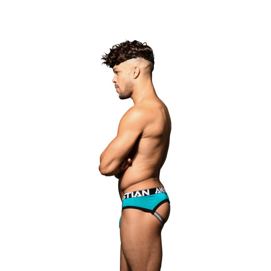 Andrew Christian Calções para homem azul SHOW-IT (93091-TEAL)