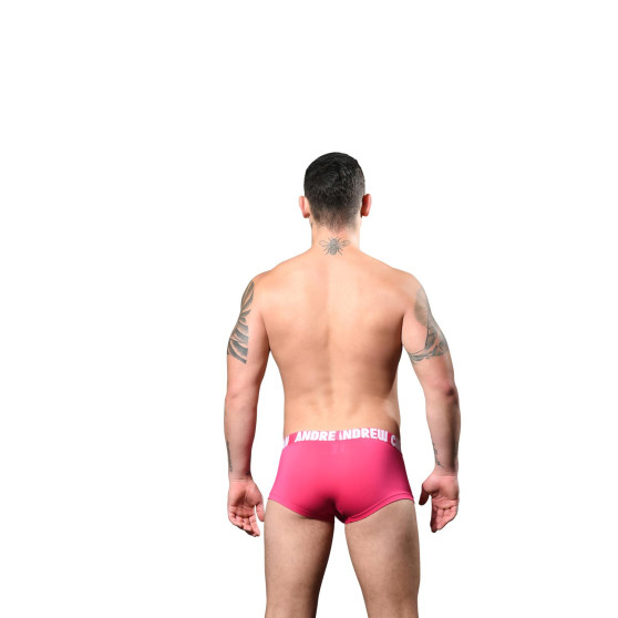 Andrew Christian Calções boxer rosa para homem ALMOST NAKED (93202-FUS)