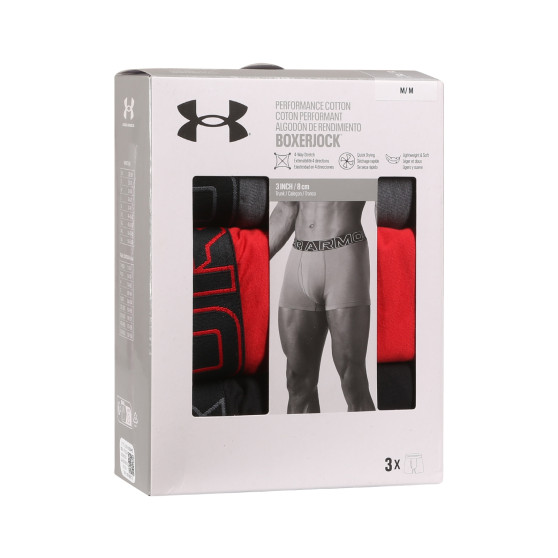 3PACK Boxers para homem Under Armour multicolorido (1383891 025)