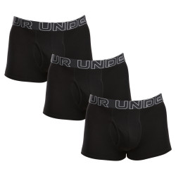 3PACK Boxers para homem Under Armour preto (1383891 001)