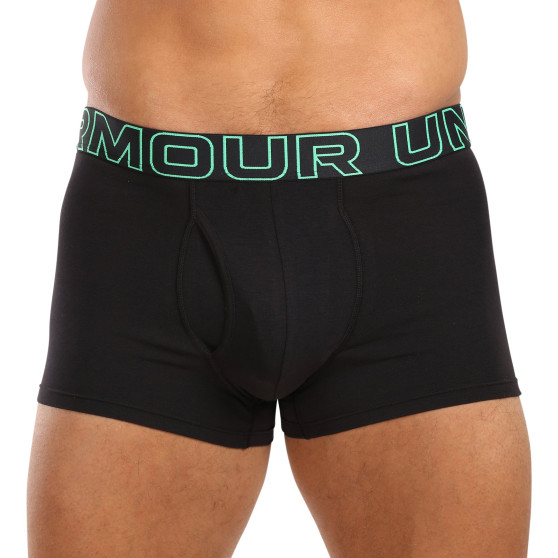 3PACK Boxers para homem Under Armour preto (1383891 002)