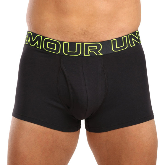 3PACK Boxers para homem Under Armour preto (1383891 002)