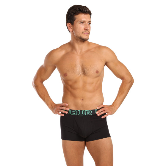 3PACK Boxers para homem Under Armour preto (1383891 002)