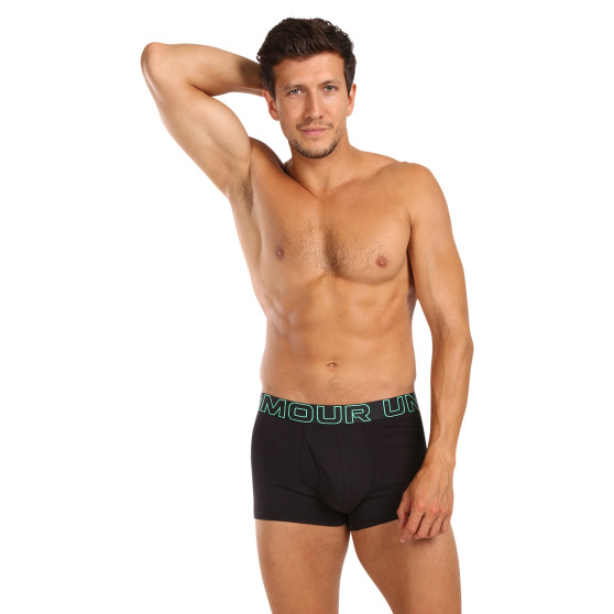 3PACK Boxers para homem Under Armour preto (1383891 002)