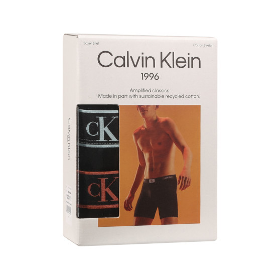 3PACK Boxers para homem Calvin Klein preto (NB3529A-MTF)