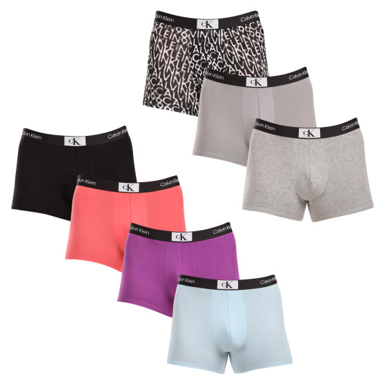 7PACK Boxers para homem Calvin Klein multicolorido (NB3582A-MRG)