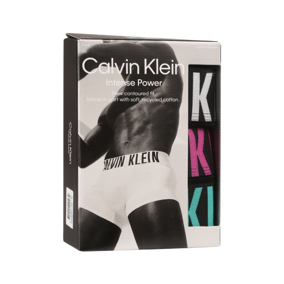 3PACK Boxers para homem Calvin Klein preto (NB3608A-LXR)