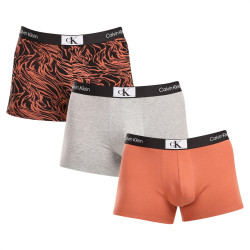 3PACK Boxers para homem Calvin Klein multicolorido (NB3528E-MRW)