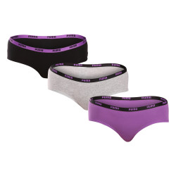 3PACK cuecas para mulher Puma multicolorido (503007001 004)