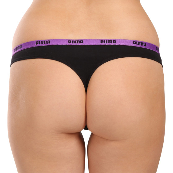 3PACK Tanga para mulher Puma multicolorido (503008001 004)