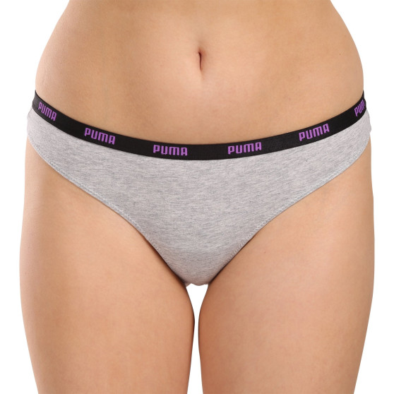 3PACK Tanga para mulher Puma multicolorido (503008001 004)