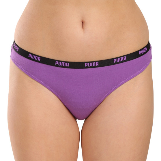 3PACK Tanga para mulher Puma multicolorido (503008001 004)