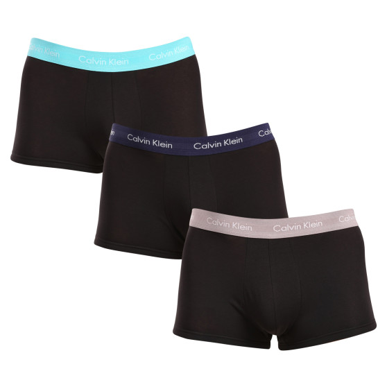 3PACK Boxers para homem Calvin Klein preto (U2664G-MXW)