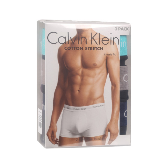 3PACK Boxers para homem Calvin Klein preto (U2664G-MXW)