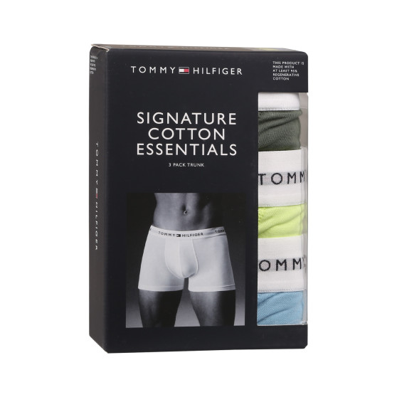 3PACK Boxers para homem Tommy Hilfiger multicolorido (UM0UM02761 0T9)