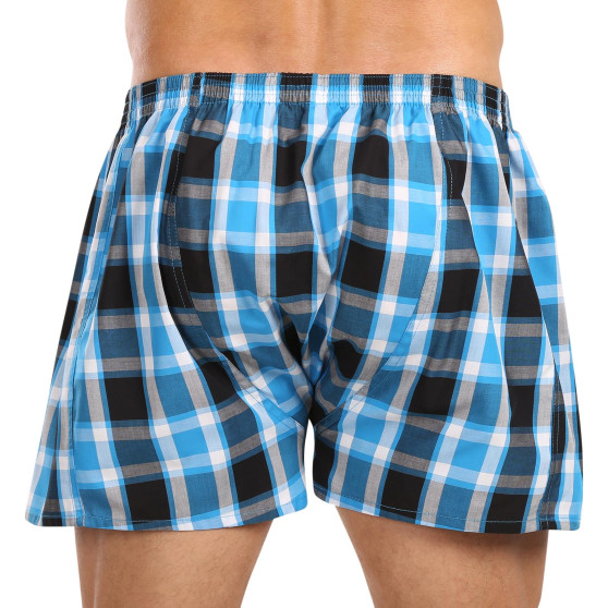 3PACK Boxers para homem Styx borracha clássica multi-coloured (3A103456)