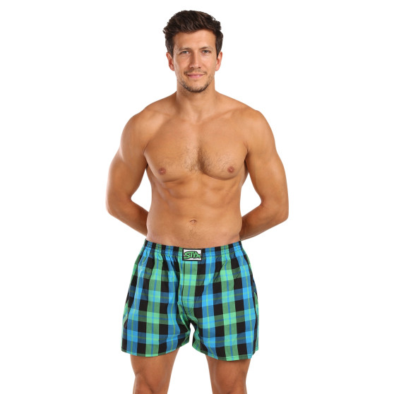 10PACK Boxers para homem Styx borracha clássica multi-coloured (10A103140)