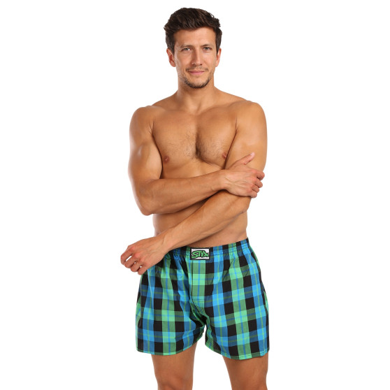 10PACK Boxers para homem Styx borracha clássica multi-coloured (10A103140)