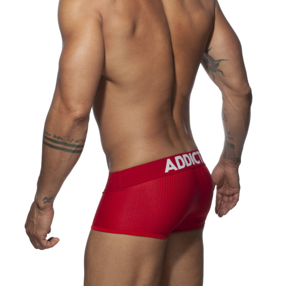 Calções boxer para homem Addicted vermelho push up (AD806-06)