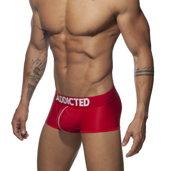 Calções boxer para homem Addicted vermelho push up (AD806-06)