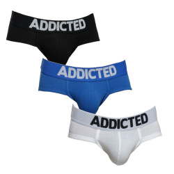 3PACK cuecas para homem Addicted multicolor (AD420P-3COL)