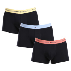 3PACK Boxers para homem Tommy Hilfiger azul escuro (UM0UM02763 0XM)