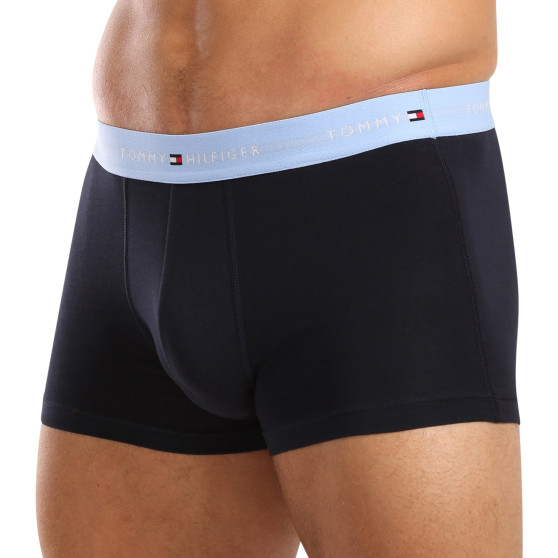 3PACK Boxers para homem Tommy Hilfiger azul escuro (UM0UM02763 0XM)