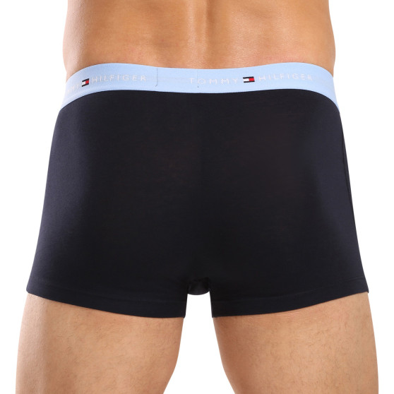 3PACK Boxers para homem Tommy Hilfiger azul escuro (UM0UM02763 0XM)