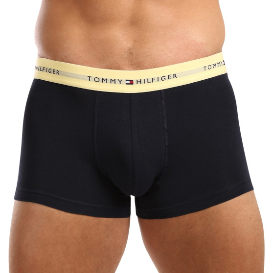 3PACK Boxers para homem Tommy Hilfiger azul escuro (UM0UM02763 0XM)