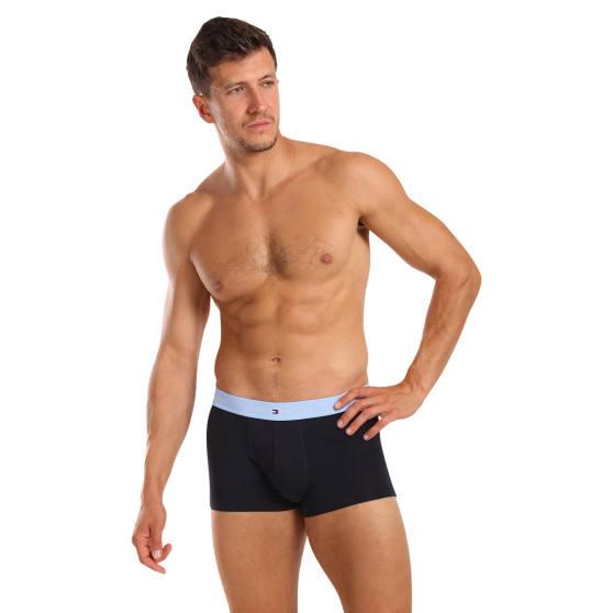 3PACK Boxers para homem Tommy Hilfiger azul escuro (UM0UM02763 0XM)