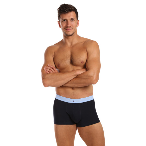 3PACK Boxers para homem Tommy Hilfiger azul escuro (UM0UM02763 0XM)