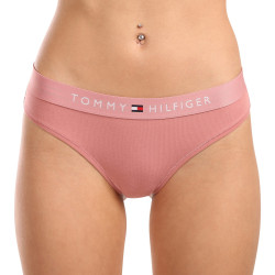 Tanga para mulher Tommy Hilfiger rosa ( UW0UW04146 TJ5)